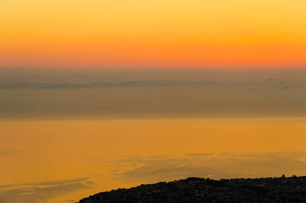 Otaru's sunrise scenery