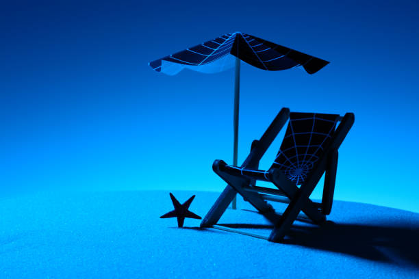 istock Lounge on beach in Halloween 838740672