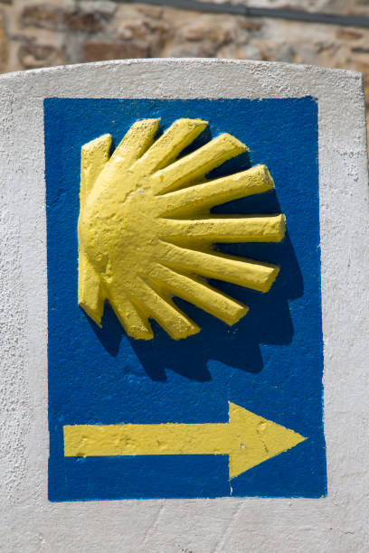 Camino de Santiago - St James Way Sign, Astorga, Spain