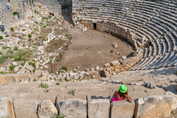 istock Patara is also a tourist. Patara ancient city. 838762192