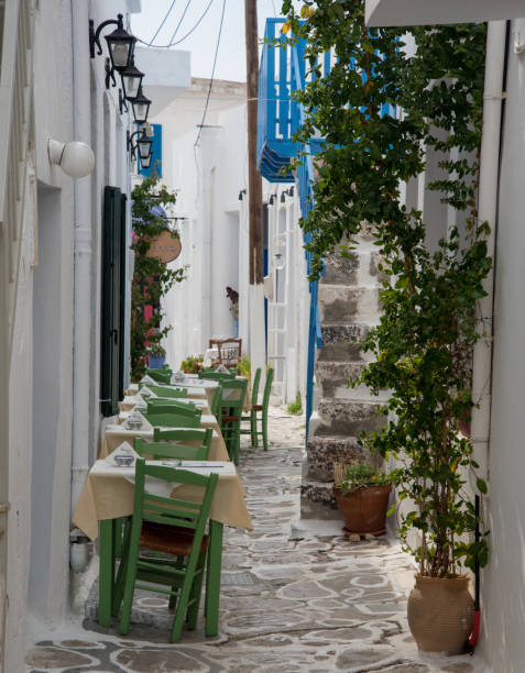 istock Taverna in Plaka, Milos 838785884