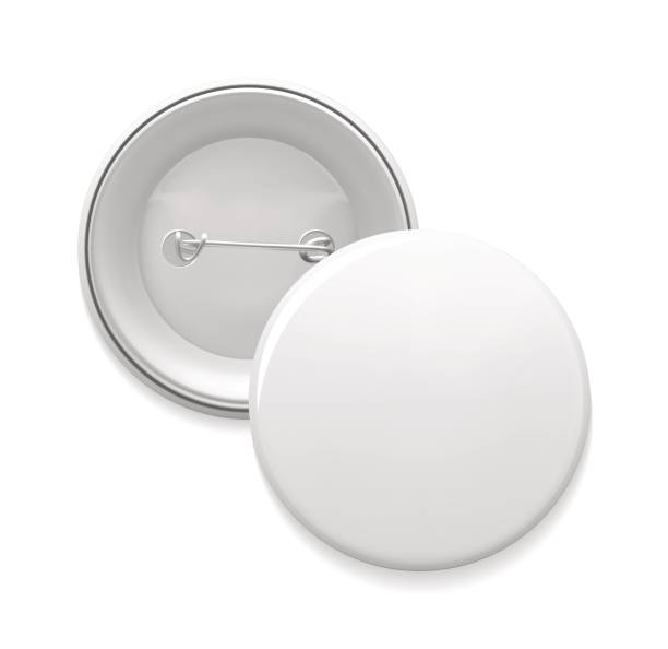 空ピン バッジ テンプレート - brooch点のイラスト素材／クリップアート素材／マンガ素材／アイコン素材