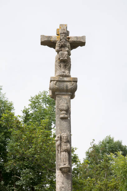 istock Traditional Cross, O Cebreiro, Galicia 838825368
