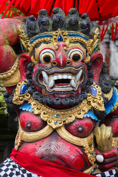 istock Balinese God statue in Central Bali temple. Indonesia 838826712