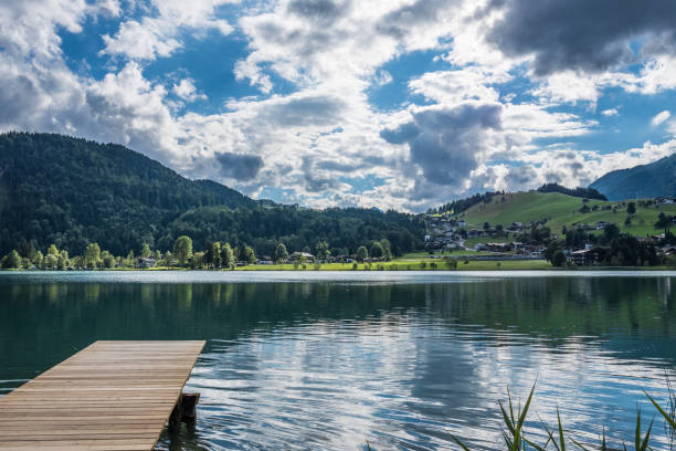 istock The mountain lake in Alps, Austria 838831646