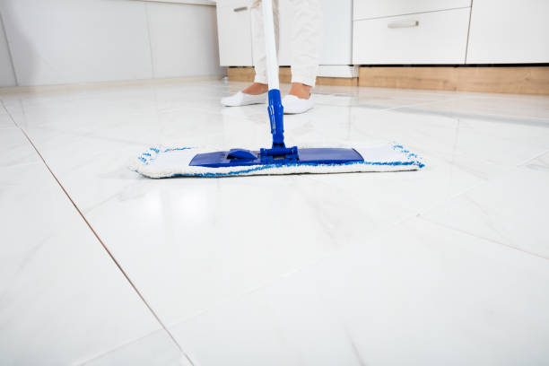 istock Woman Mopping The Floor In Kitchen 838837242