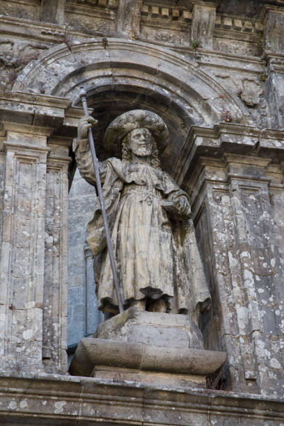 istock Cathedral Facade, Santiago de Compostela 838838038