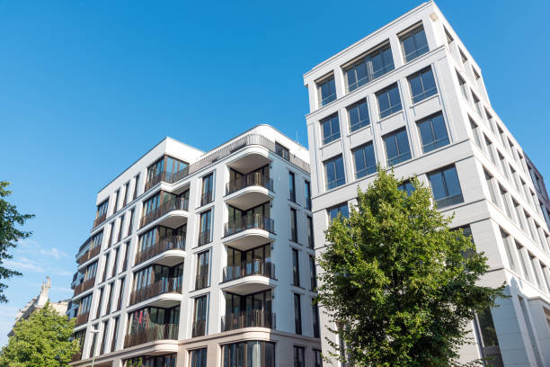 istock Modern luxury apartment houses in Berlin 838873228