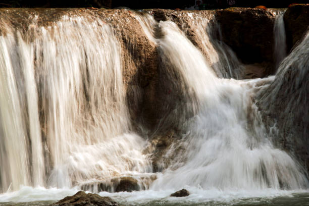 istock close up of waterfall slow speed 838876512