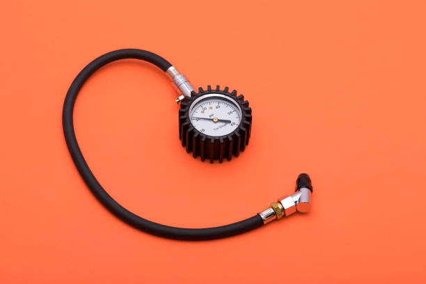 istock Tire Pressure Gauge 838878746