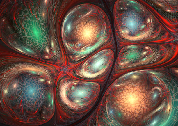 istock Colorful fractal gems 838898346