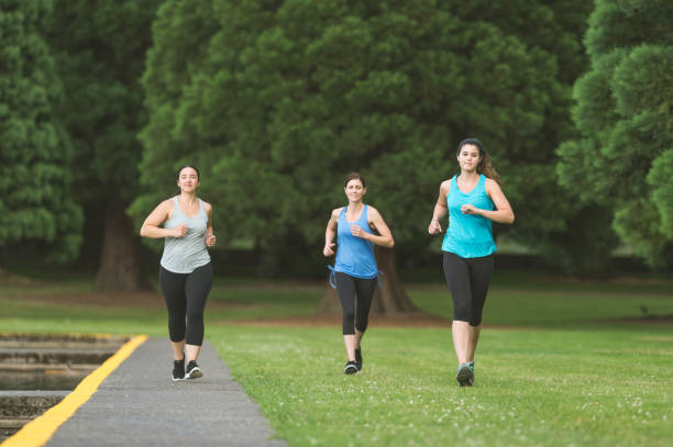 istock Breast cancer fundraiser run 838913512