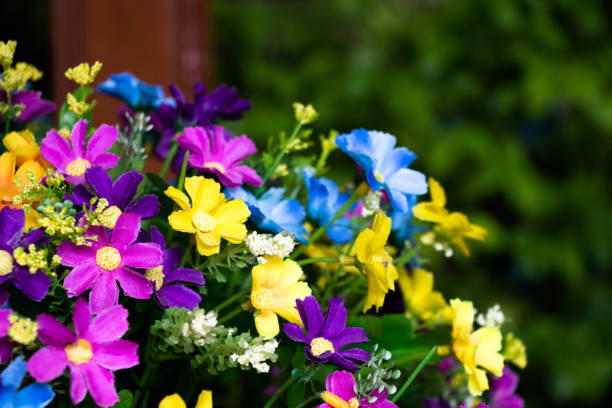 istock Flowers colorful  background 838966530