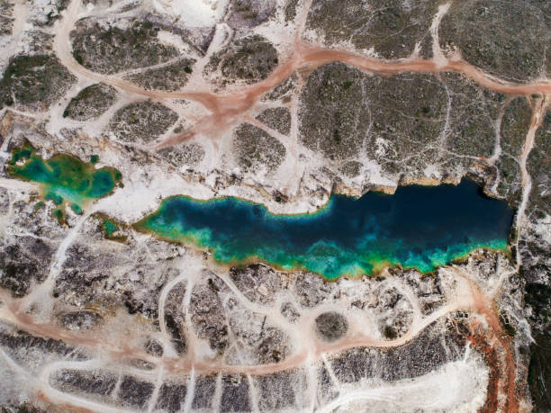 istock drone photo of a lake 838972416
