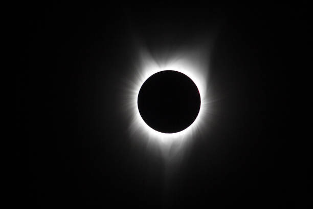 2017 Total Solar Eclipse in the United States of America stock photo