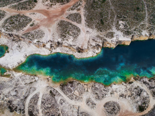 istock drone photo of a lake 838972654