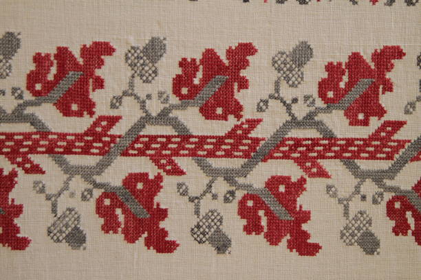 istock Ethno seamless pattern. Ethnic ukrainian ornament. Tribal art print, repeatable background. Fabric design, wallpaper 838977478