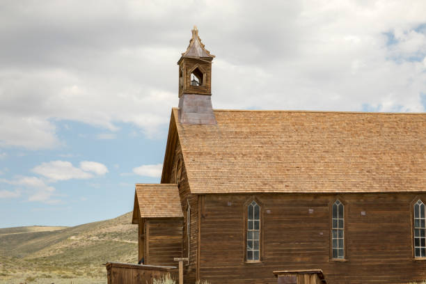istock Wooden church in Bodie, CA 838979958