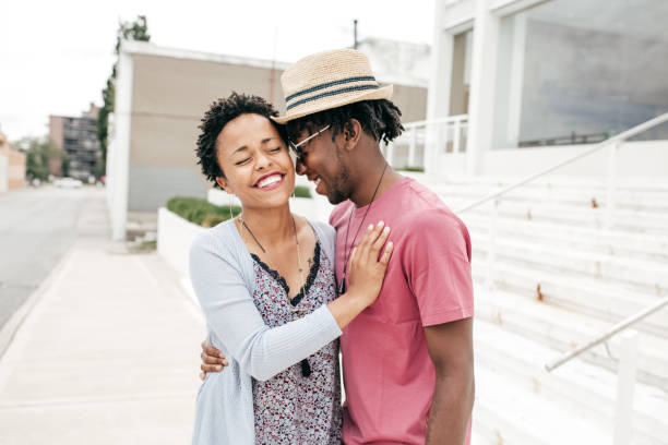 istock Happy tourist couple 838989292