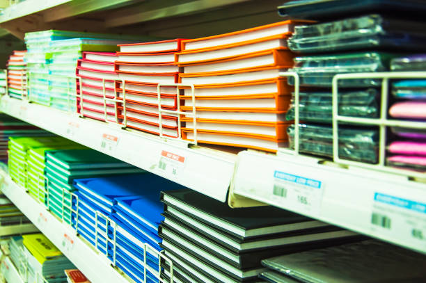 istock Shelf with stationery in a supermarket in Bangkok 839007700