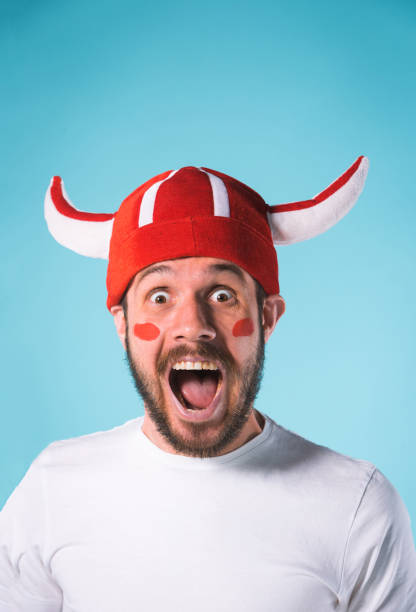 istock The football fan over blue 839014856