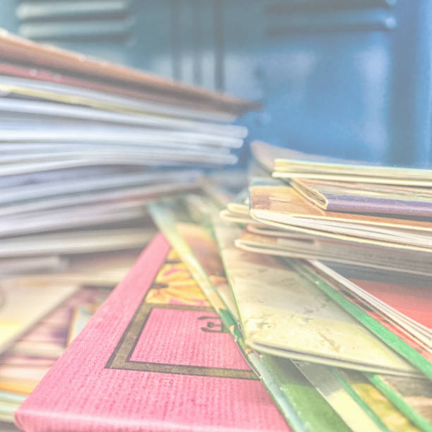 istock Piles of papers and books 839017584
