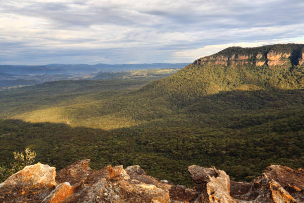 istock Morning light over Blue Mountains and Megalong Valley 839025682