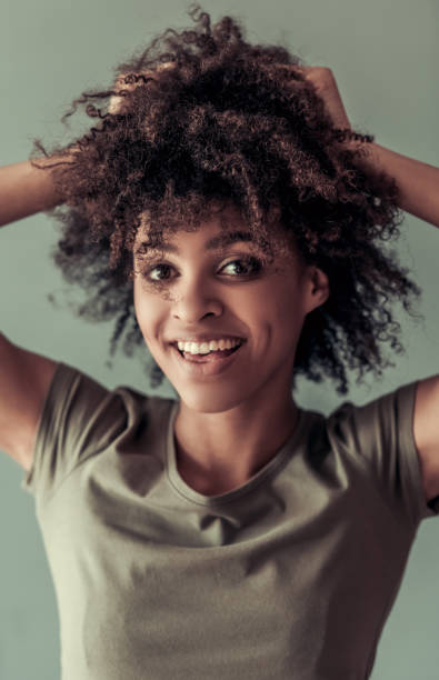 istock Beautiful Afro American girl 839036990