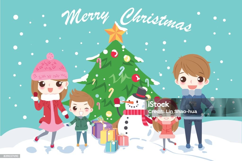 Ilustración de Familia De Dibujos Animados Con La Navidad y más Vectores Libres de Derechos de Adulto - Adulto, Amor, Caricatura - iStock Ilustración de Familia De Dibujos Animados Con La Navidad y más Vectores Libres de Derechos de Adulto - Adulto, Amor, Caricatura - iStock