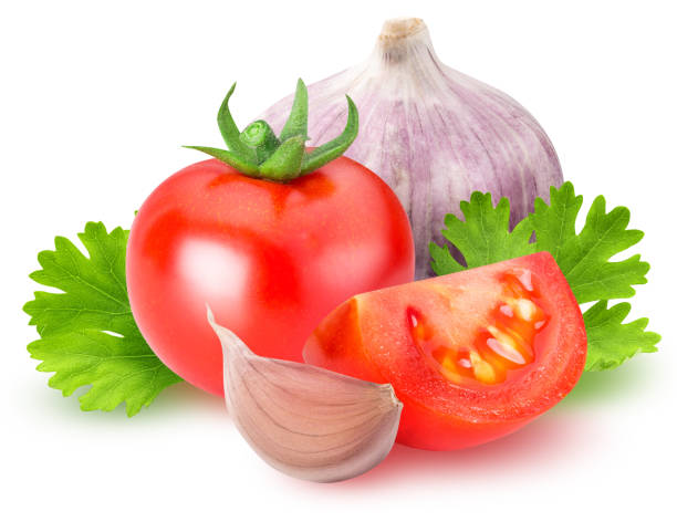 istock Fresh vegetables with parsley isolated on white background 839041810