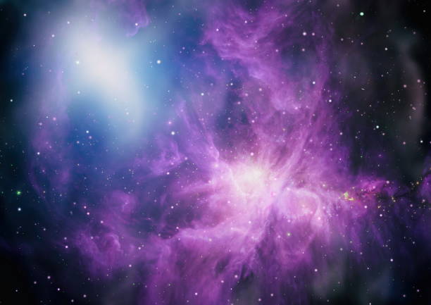 istock Nebula and galaxies in space. Elements of this image furnished by NASA. 839041912