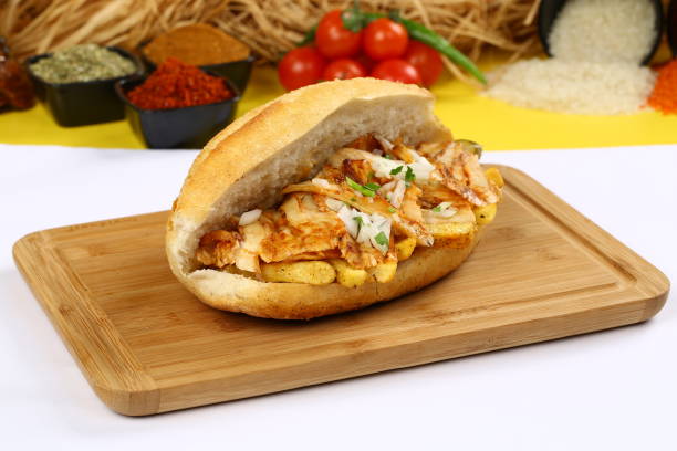 istock Turkish Food Chicken Doner Kebab 839044936