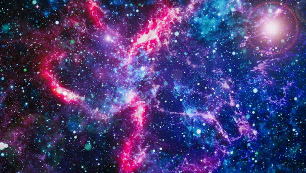 istock Nebula and galaxies in space. Elements of this image furnished by NASA. 839045080