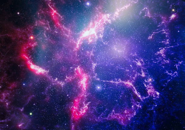 istock Nebula and galaxies in space. Elements of this image furnished by NASA. 839045152