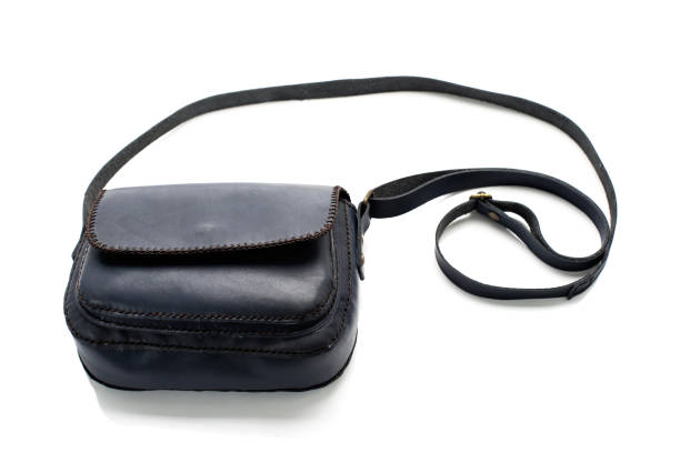 istock leather shoulder bag isolated on white background 839052670