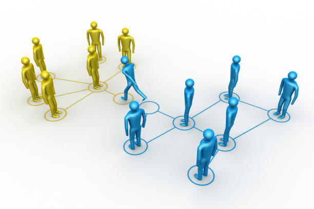 istock 3d people - men, person together. 839068512