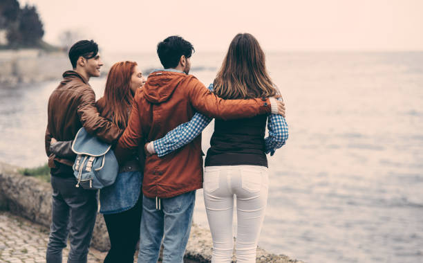 istock Tourists at the sea 839110942