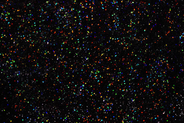 istock Gold glittering christmas lights. Blurred abstract background 839119102