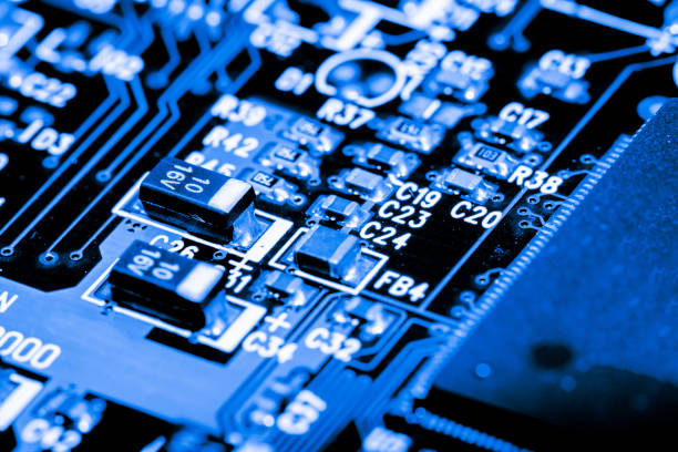istock Abstract, Close up at electronic circuits, we see the technology of the mainboard, which is the important background of the computer. (logic board,cpu motherboard,Main board,system board,mobo) 839127580