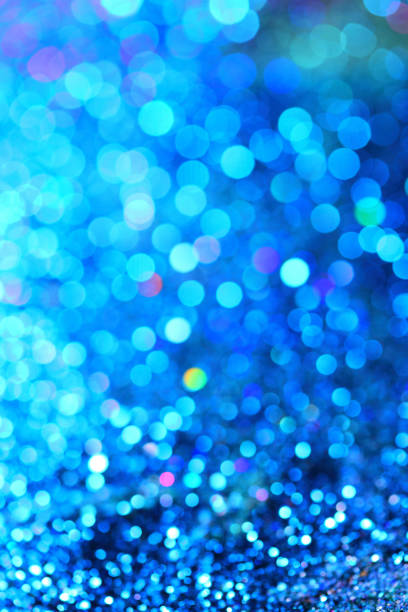 istock Gold glittering christmas lights. Blurred abstract background 839143050