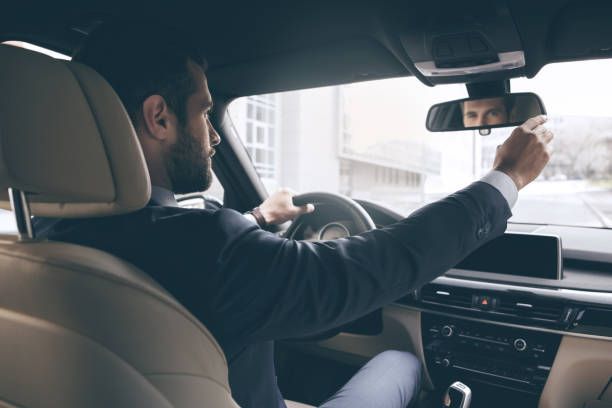 istock Young business man test drive new car 839143884