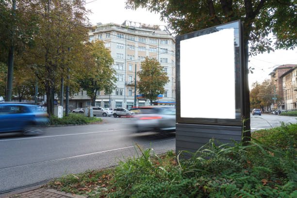 istock Blank billboard or poster in the city 839144024