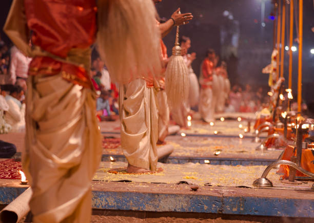 istock Puja ceremony in Varanasi, India, November 2015 839154994