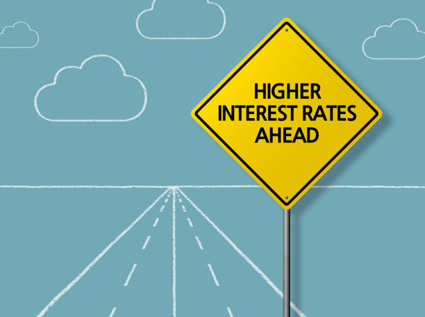 istock HIGHER INTEREST RATES AHEAD - Business Chalkboard Background 839158534