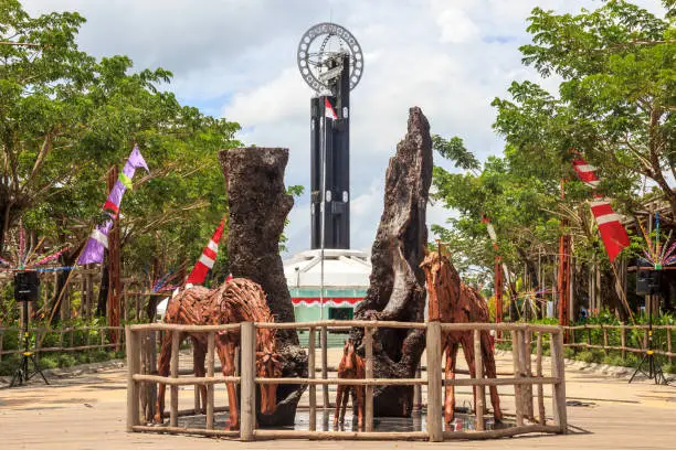 The Equator Monument Pontianak, Indonesia