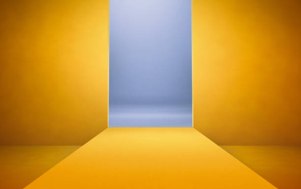 istock Empty catwalk background for fashion shots 839193726