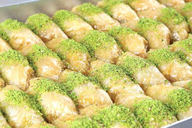 istock Turkish dessert sutlu nuriye with pistachio 839214632