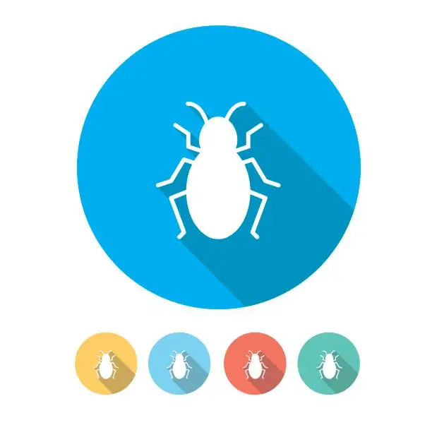 Vector illustration of Bugs Concept