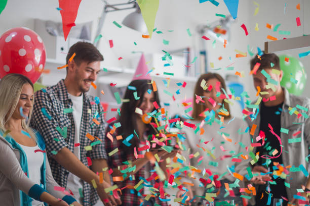istock B-day party in the office 839243390
