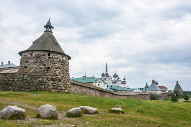 istock View of the Spaso-Preobrazhensky Solovetsky monastery. 839256832